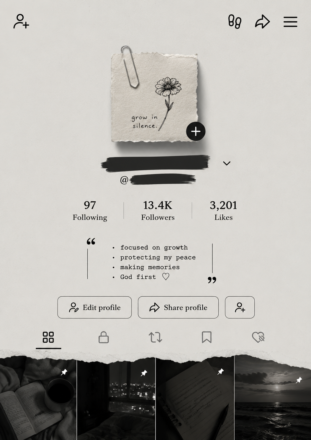 TIKTOK ACCOUNT